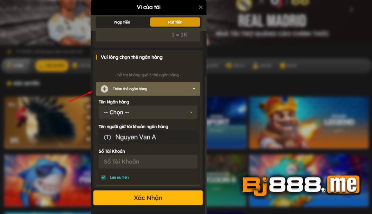 RÚT TIỀN BJ88
